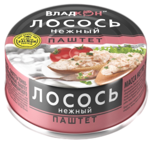 Лосось паштет